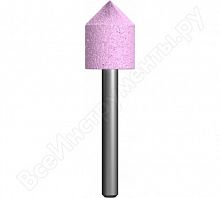 шарошка абразивная практика оксид алюминия, цилиндрическая заостренная 18х22 мм, хвост 6 мм, блистер, купить metabo, купить husqvarna, купить bosch, купить makita, купить hitachi, купить hikoki, купить oregon, купить stihl