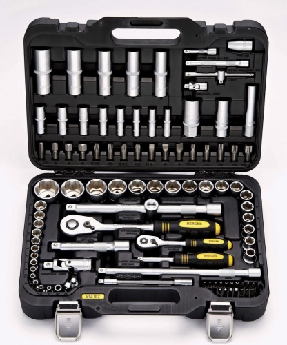 Универсальный набор инструментов 97 предметов BERGER BG097-121438 — купить в интернет-магазине amurinstrument.ru с доставкой по Хабаровску | Каталог с характеристиками и ценами универсальный набор инструментов 97 предметов berger bg097-121438, купить metabo, купить husqvarna, купить bosch, купить makita, купить hitachi, купить hikoki, купить oregon, купить stihl