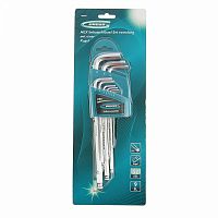 набор ключей имбусовых hex, 1,5–10 мм, s2, 9 шт., экстра-длин с шаром, сатинированные// gross, купить metabo, купить husqvarna, купить bosch, купить makita, купить hitachi, купить hikoki, купить oregon, купить stihl