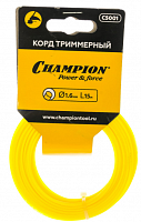 корд трим.champion  round 1.6мм* 15м (круглый) в мотке, champion, купить metabo, купить husqvarna, купить bosch, купить makita, купить hitachi, купить hikoki, купить oregon, купить stihl