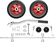 набор колес + рукоятка, для генераторов мощностью до 3500 вт, зубр, купить metabo, купить husqvarna, купить bosch, купить makita, купить hitachi, купить hikoki, купить oregon, купить stihl