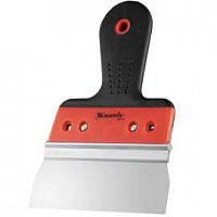 шпатель фасадный из нержавеющей стали, 350 мм, 2-комп. ручка// matrix, купить metabo, купить husqvarna, купить bosch, купить makita, купить hitachi, купить hikoki, купить oregon, купить stihl