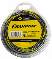 корд трим.champion  tornado 2.4мм*  15м (витой квадрат), купить metabo, купить husqvarna, купить bosch, купить makita, купить hitachi, купить hikoki, купить oregon, купить stihl