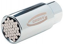 головка торцевая многоразмерная crv (11-32мм) под квадрат 3/8", crv, хромир.//gross, купить metabo, купить husqvarna, купить bosch, купить makita, купить hitachi, купить hikoki, купить oregon, купить stihl