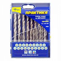 набор сверл по металлу практика "профи"  19 шт. 1-10 мм, шаг 0,5 мм, про кассета, купить metabo, купить husqvarna, купить bosch, купить makita, купить hitachi, купить hikoki, купить oregon, купить stihl