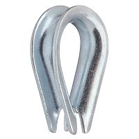 коуш din 6899, 3мм, 2 шт, оцинкованный, зубр, купить metabo, купить husqvarna, купить bosch, купить makita, купить hitachi, купить hikoki, купить oregon, купить stihl