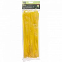 хомуты, 300 х 3,6 мм, пластиковые, желтые, 100 шт.// сибртех, купить metabo, купить husqvarna, купить bosch, купить makita, купить hitachi, купить hikoki, купить oregon, купить stihl