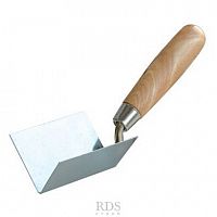 кельма  штукатур. для внутр.углов из нерж.полир.стали с дер.ручкой 60*60*80мм, купить metabo, купить husqvarna, купить bosch, купить makita, купить hitachi, купить hikoki, купить oregon, купить stihl
