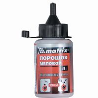 порошок меловой красный, 115 г, для разметочных шнуров// matrix, купить metabo, купить husqvarna, купить bosch, купить makita, купить hitachi, купить hikoki, купить oregon, купить stihl