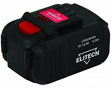 аккумулятор elitech 14.4в,4.0ачli-ion,д\да 14слк,слайдер, купить metabo, купить husqvarna, купить bosch, купить makita, купить hitachi, купить hikoki, купить oregon, купить stihl